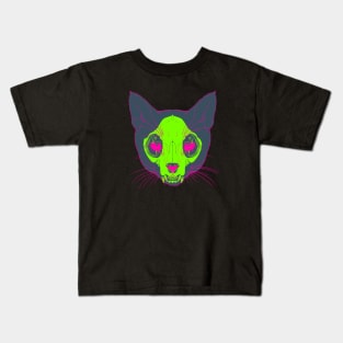 X-ray Cat Kids T-Shirt